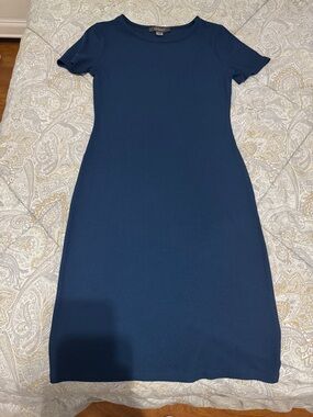 knee length dresses for ladies PRIMARK. Striped wrap midi dress. Size 34 – Hibuy market main image 0